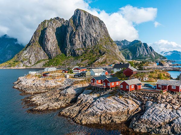 Fisherman Village of Reine, Norway, Europe