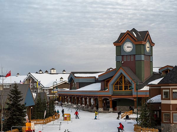 Big White ski resort. Ski resorts of the Okanagan. Top ski destinations in Canada