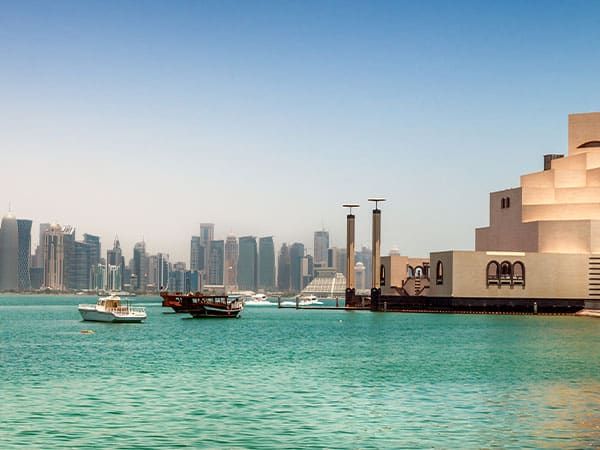 Skyline of Doha, Qatar