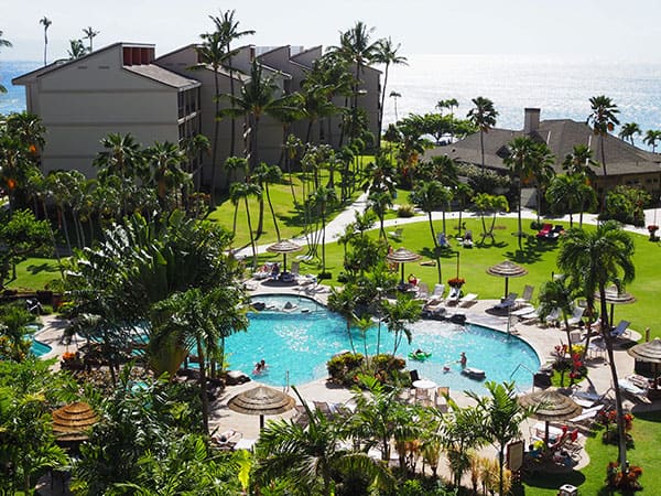 Suite view, Aston Kaanapali Shores, Maui, Hawaii, USA