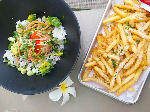 Umalu restaurant food, Hyatt Regency Maui Resort and Spa, Maui, Hawaii, USA