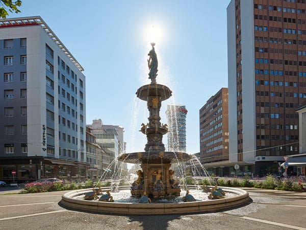 Fontaine Monumental, La Chaux de Fonds, Switzerland