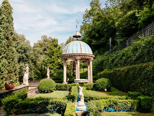 Parco Scherrer Pavillion, Morcote Village, Switzerland