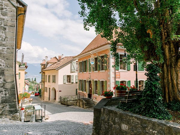 Auberge, Saint Saphorin Village, Switzerland