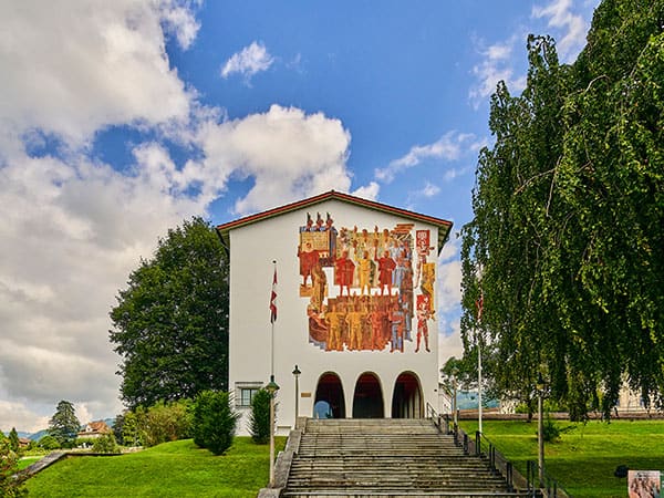 Museum of the Federal Charters, Schwyz Village, Switzerland