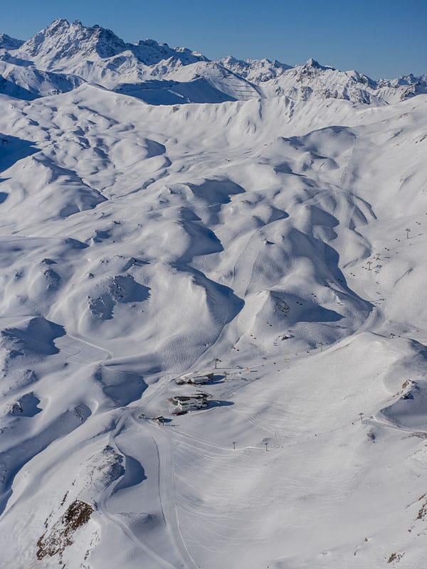 Winterpanorama, Ishgl, Austria