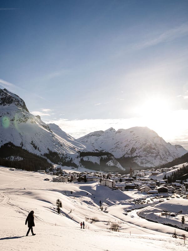 Winterurlaub in Lech am Arlberg, Austria