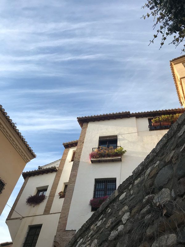 Buildings in Granada, Spain. (Image: Emily Murphy)