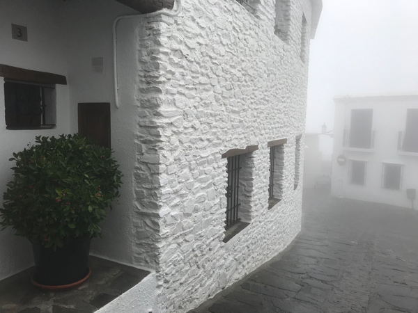 Misty cottages in Las Alpujarras. (Image: Emily Murphy)