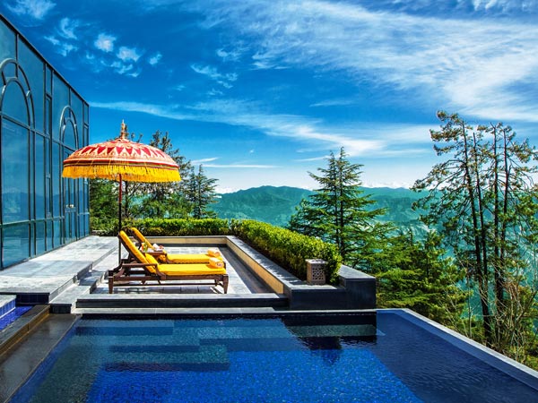 Infinity Pool Wildflower Hall India
