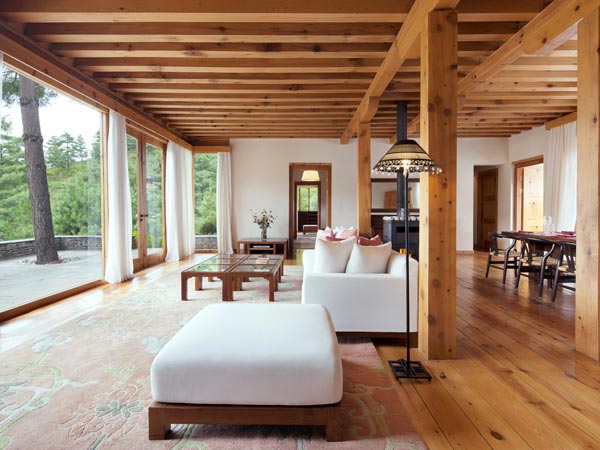 Interior of COMO Uma Paro Villa