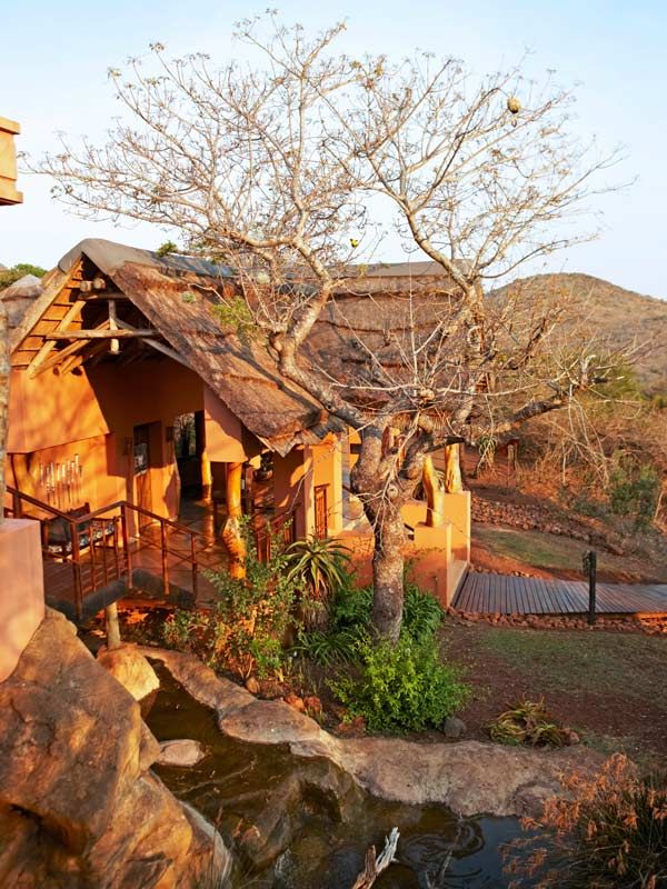 A villa in Thanda Safari Lodge, Kenya