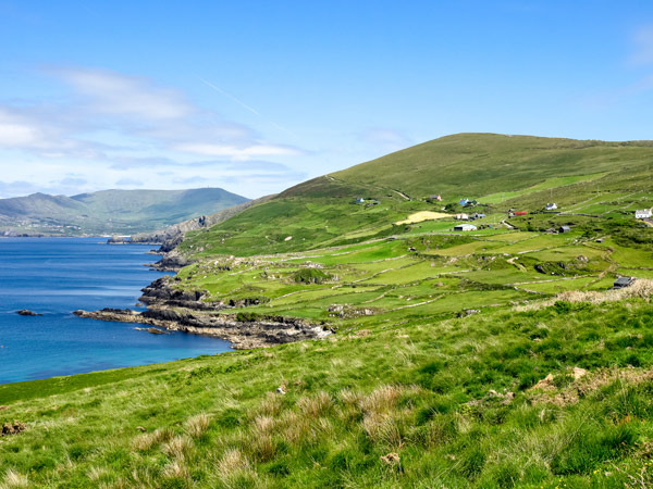 The Count Kerry countryside in Ireland