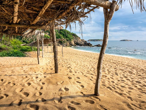 Rio Nexpa beach in Mexico
