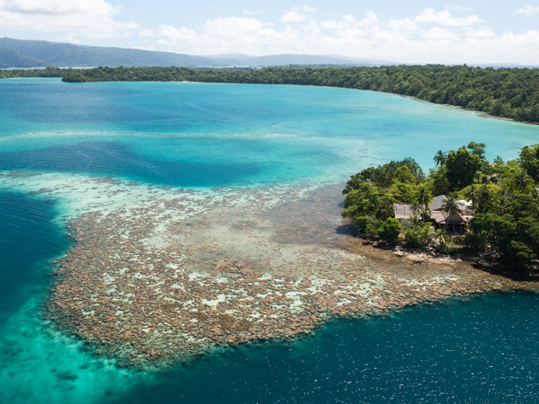 Uepi Island in the Solomon Islands