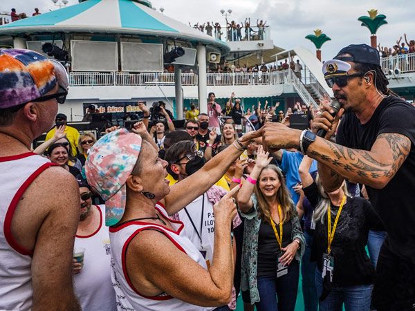 Soulshine at Sea. (Image: Michael Franti)