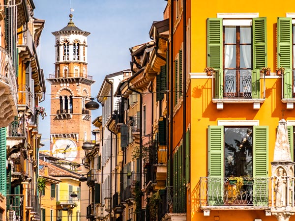 Old town of Verona, Italy