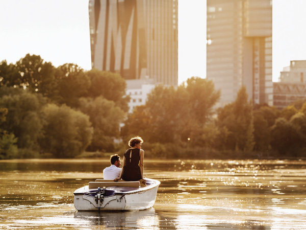 boat tour along the Old Danube