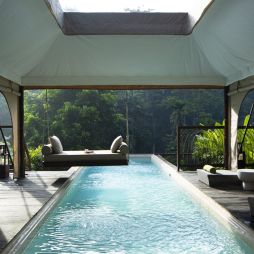 K Club its Sensual Infinity Pool Tent Suite.