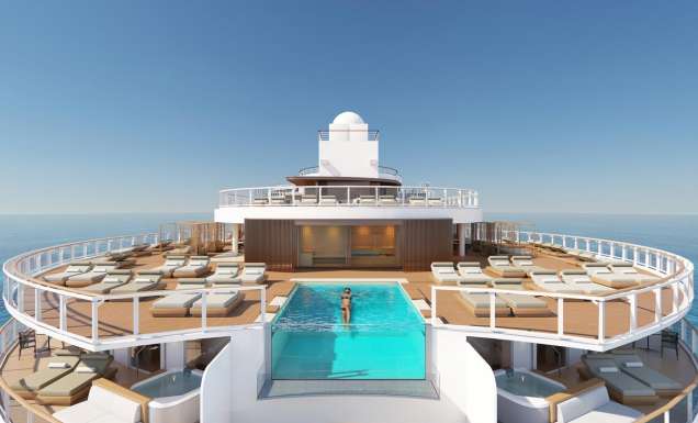 The Haven sundeck, Norwegian Prima