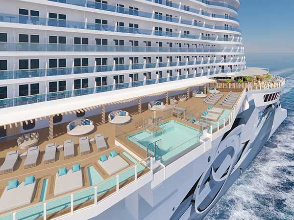 Infinity Beach, Norwegian Prima