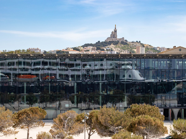 the Azamara Onward ship dcks at Marseille, France