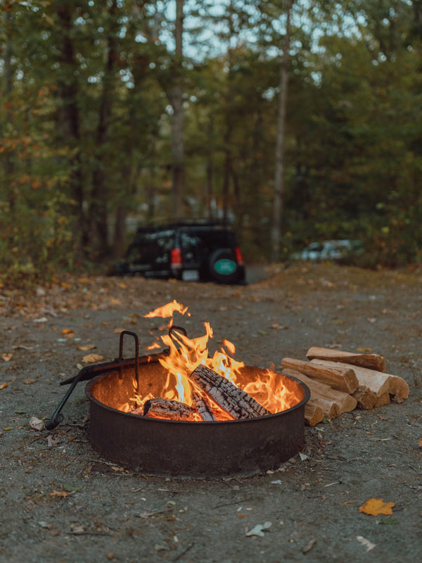 Campfire Shenandoah National Park