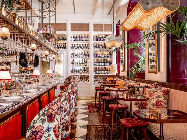 fabulous and lavish interior of Gastro Bar at Hotel Ivens 