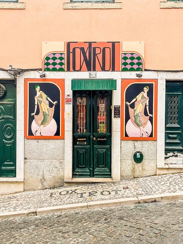 entrance door at Foxtrot