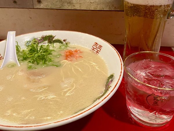 a warm bowl of Tonkotsu ramen