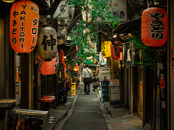 Alley of memories Tokyo