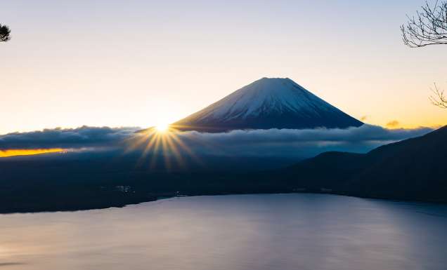 Lake Motosu, Japan swimming