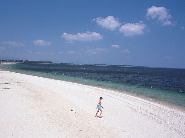 Shirahige beach, Lake Biwa