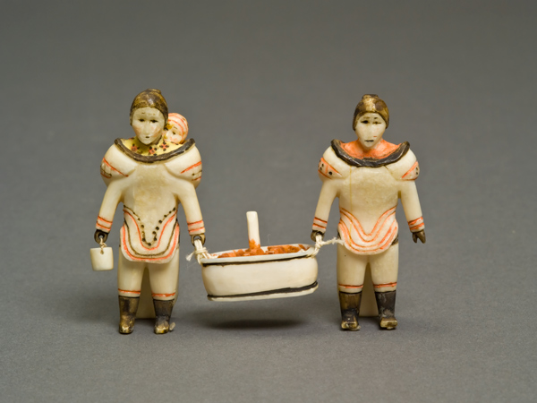 an art piece from the Inuit Sanaugangit