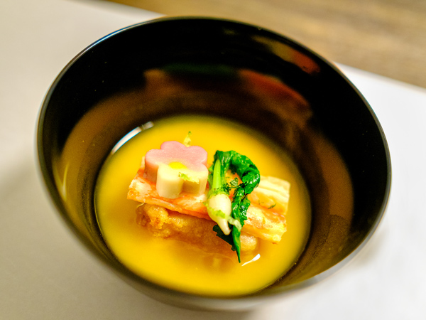 a Japanese dish at Yata Food Stall, Fukuoka