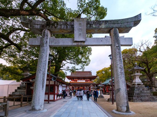 one of the attractions at Dazaifu Tenmangu Shrine in Fukuoka