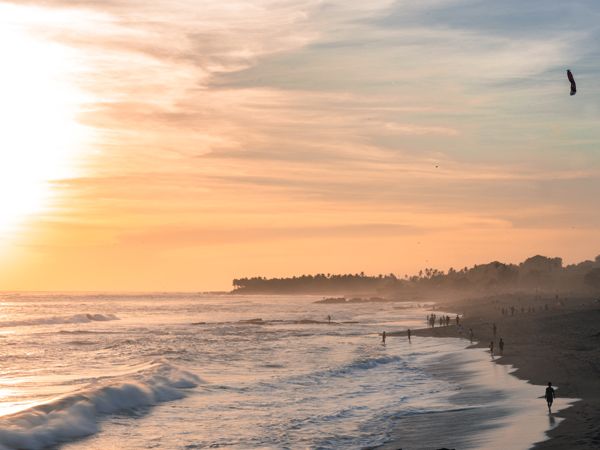 views from Canggu Beach