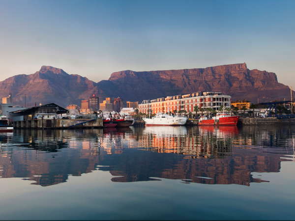 the waterfront view of Cape Town
