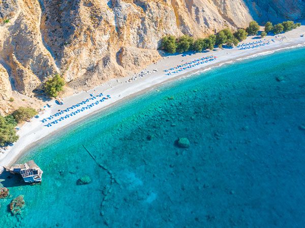 South Crete Beach mediterranean island escape