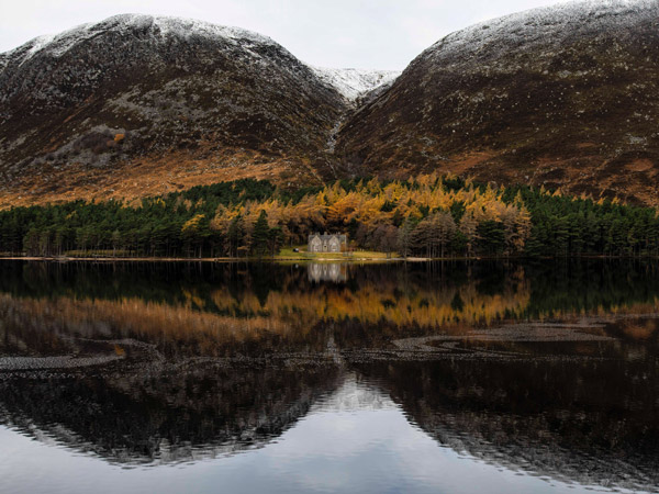 a royal lodge in Scotland