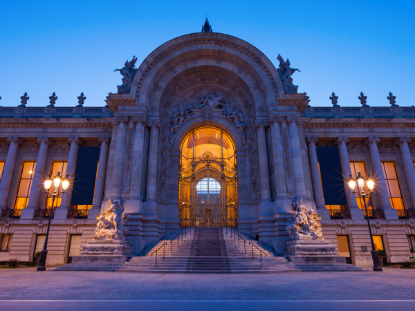 exterior arches of Petit Palais