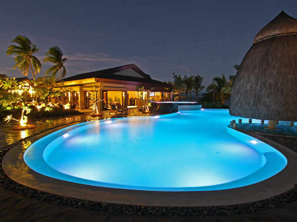 an outdoor pool at Two Seasons Coron Palawan