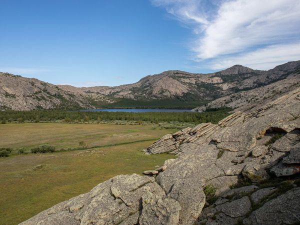 Sibinskie Lakes, Kazakhstan