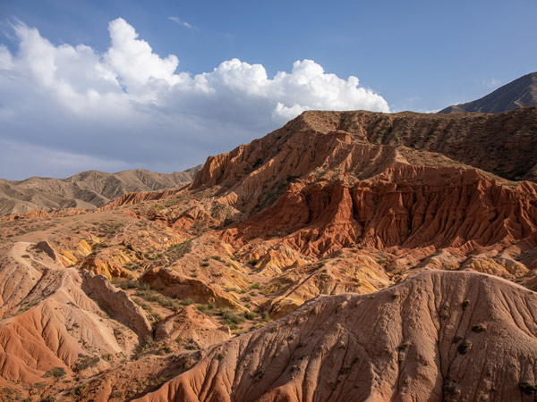 Shot of Skazka Canyon, Kyrgyz Republic
