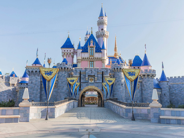 Sleeping Beauty Castle at Disneyland Park, California