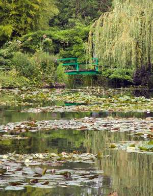 Monet Giverny, France painting locations