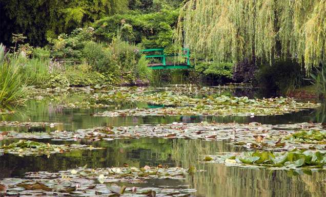 Monet Giverny, France painting locations