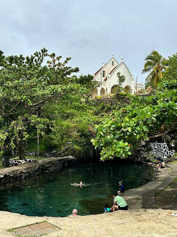 Piula Cave Pool