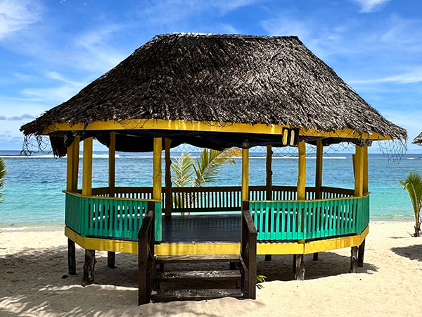 Taufua beach fales, Samoa accommodation