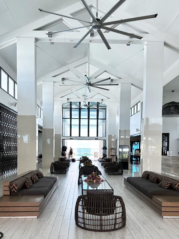 Taumeasina Island Resort Lobby